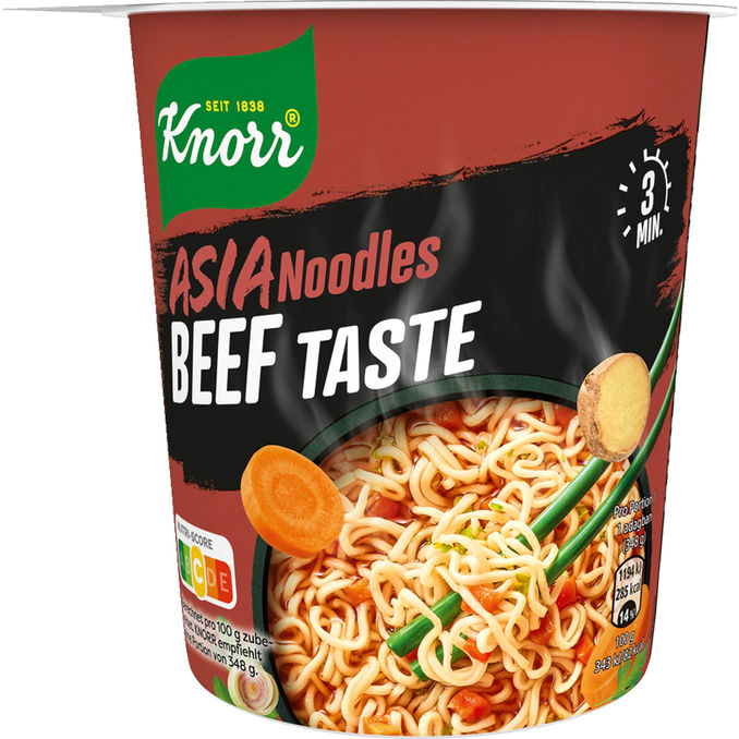 Knorr Asia Noodles mit Rind, 63g von Knorr