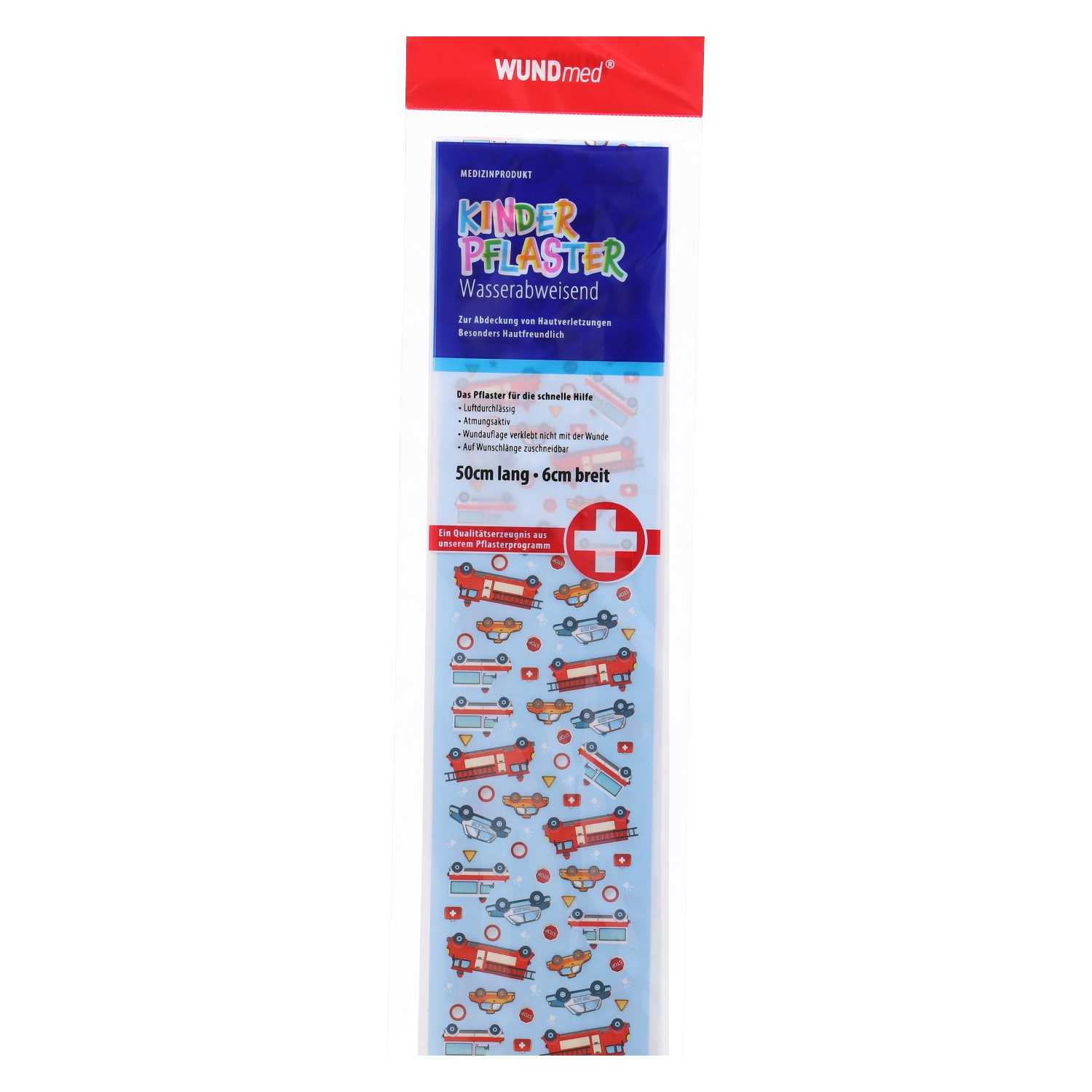 WUNDmed® Kinder-Pflaster 0,5 m x 6 cm