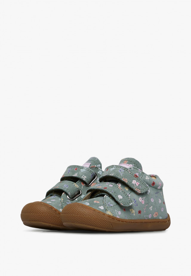 NATURINO COCOON VLLauflernschuhe aus Veloursleder, Salbei