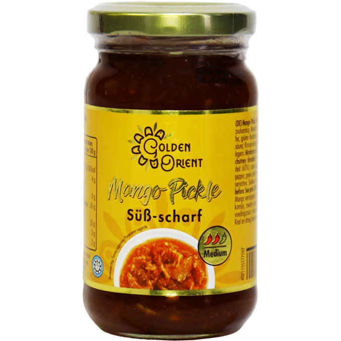 Mango Pickle süß-scharf, 250g von Golden Orient