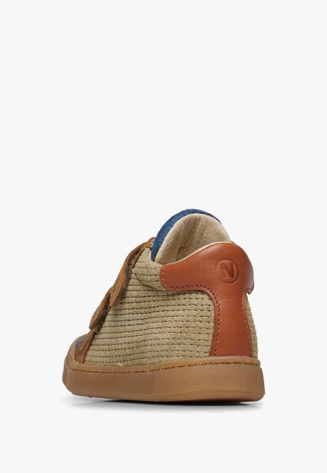 NATURINO LOVAN VLSneakers aus Leder und Veloursleder, Indigo-Grau