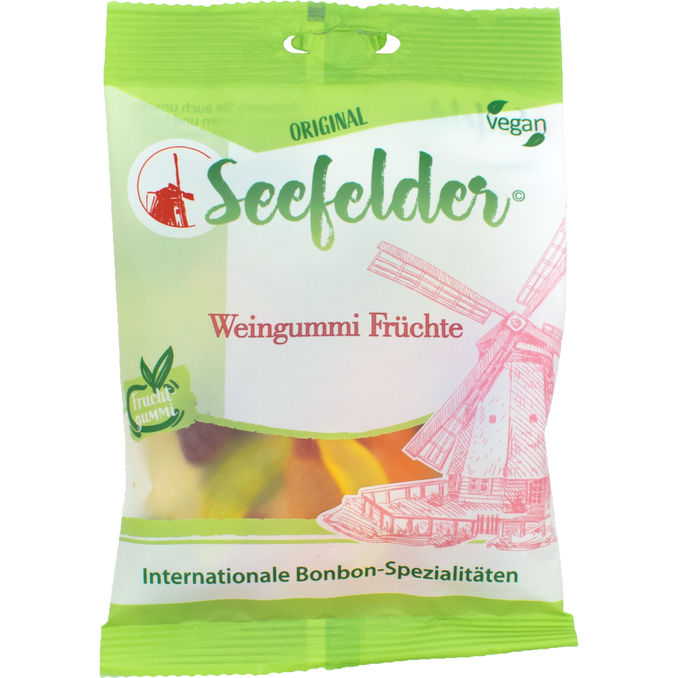 Weingummi Früchte, 100g von Seefelder