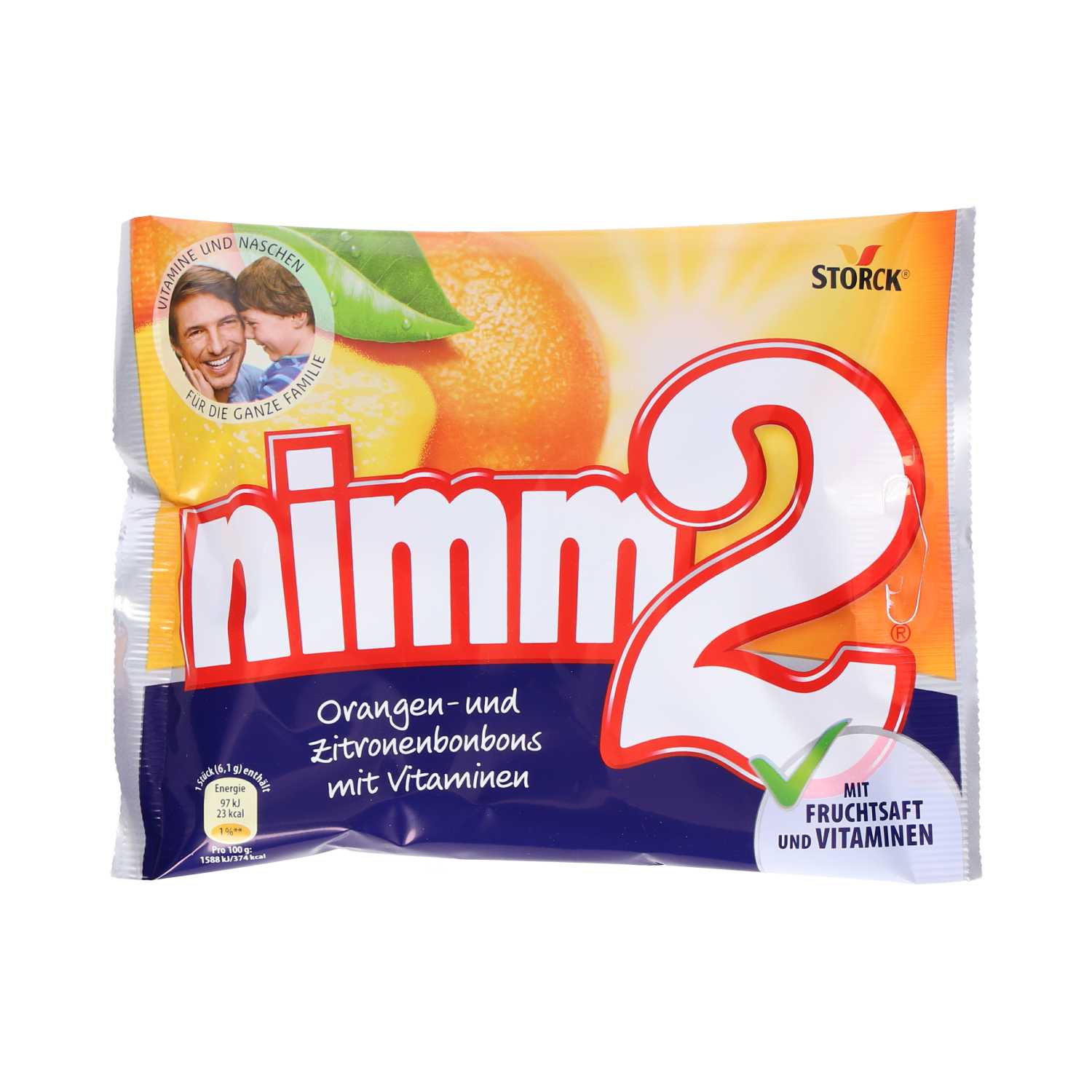 nimm2 Bonbons Orange und Zitrone 145 g