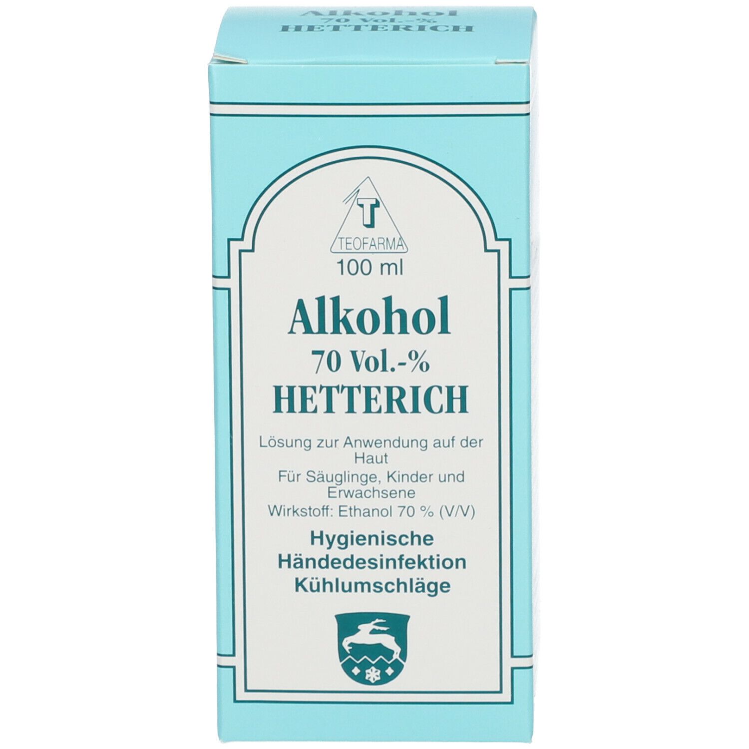 Alkohol 70 Vol. % Hetterich Flüssigkeit