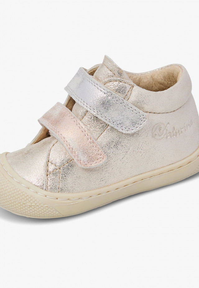 NATURINO CORKEL VLLauflernschuhe aus Platin-Leder, Platin