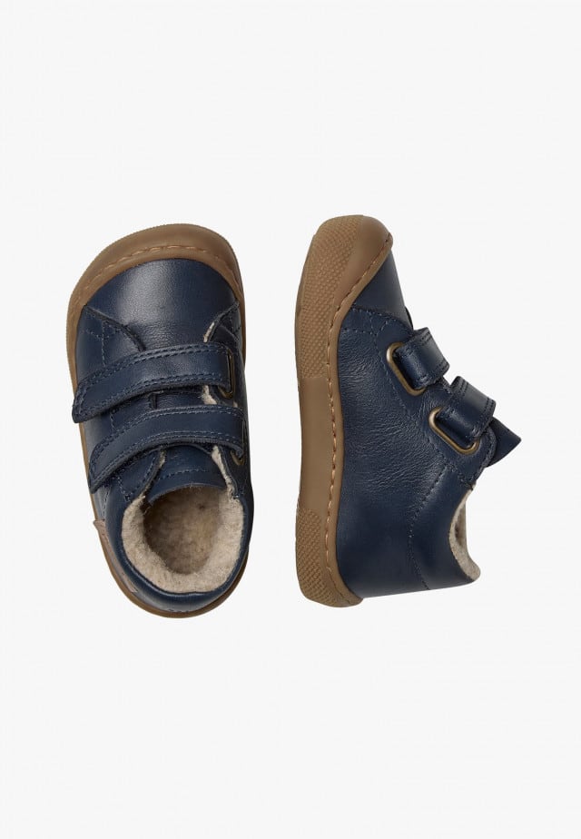 NATURINO AMUR VLBarfußschuhe aus Leder, Marineblau