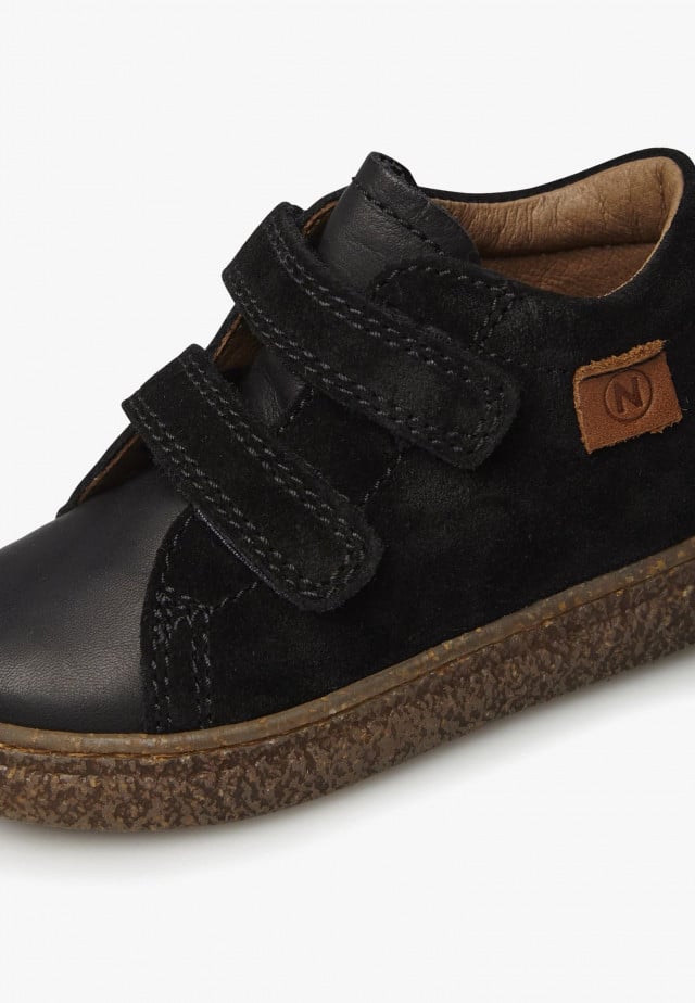 NATURINO ALBUS VLSneakers aus Nappa- und Veloursleder, Schwarz