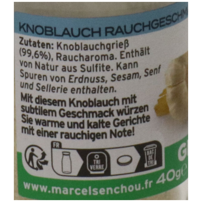 Knoblauch geräuchert, 40g von Marcel Senchou