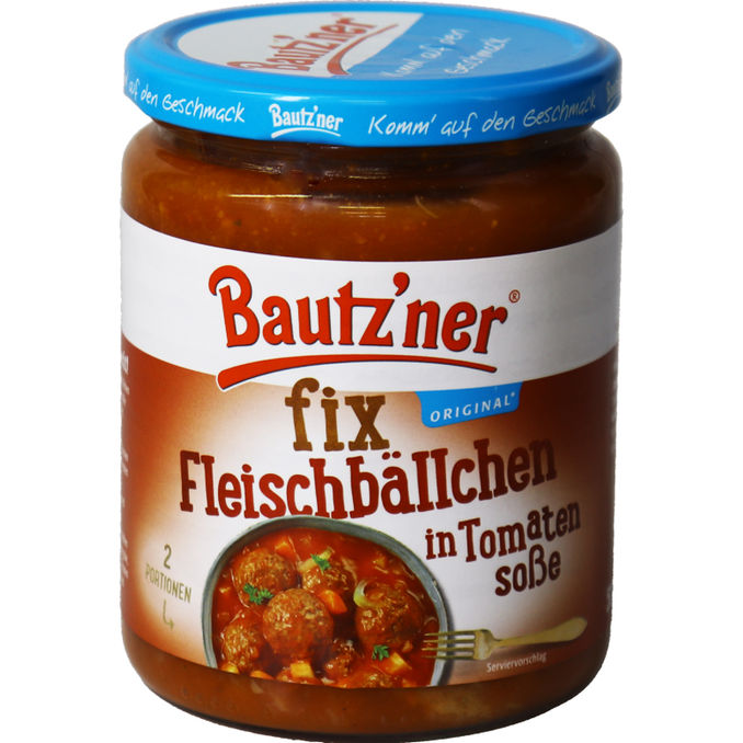 Fleischbällchen Tomatensauce, 500g von Bautz'ner