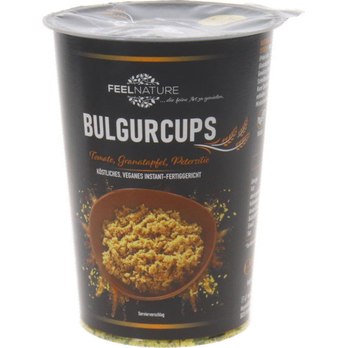 Bulgurcup Tomate, Granatapfel & Petersilie, 150 G von FEELNATURE