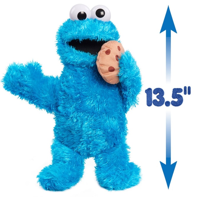 Sesamstrasse - Krümel Monster Plüschfigur