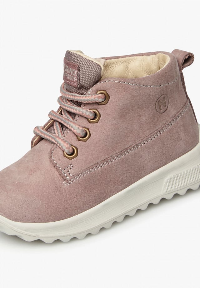 NATURINO KODRIG WPSchuhe aus Veloursleder, Rosa