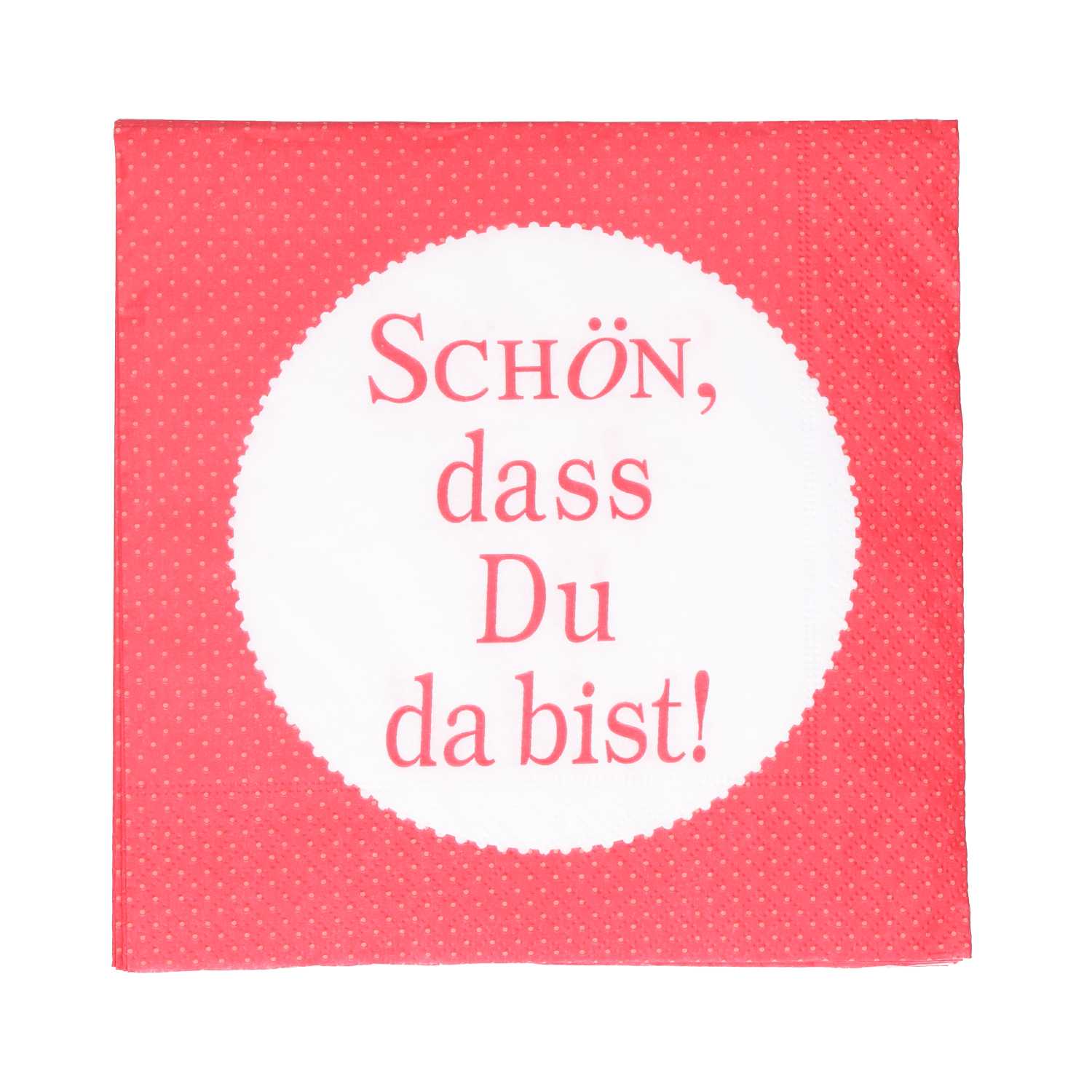 O'canny Servietten Lieblingsgäste 33 x 33 cm 20er
