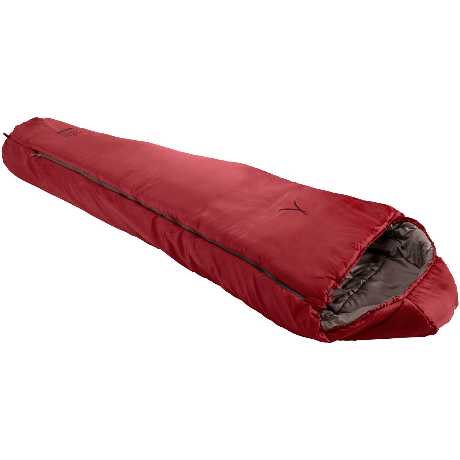 Winter Mumien Schlafsack 3 Jahreszeiten Lang Grand Canyon Fairbanks 205 XL -21°C Farbe: Red Dahlia