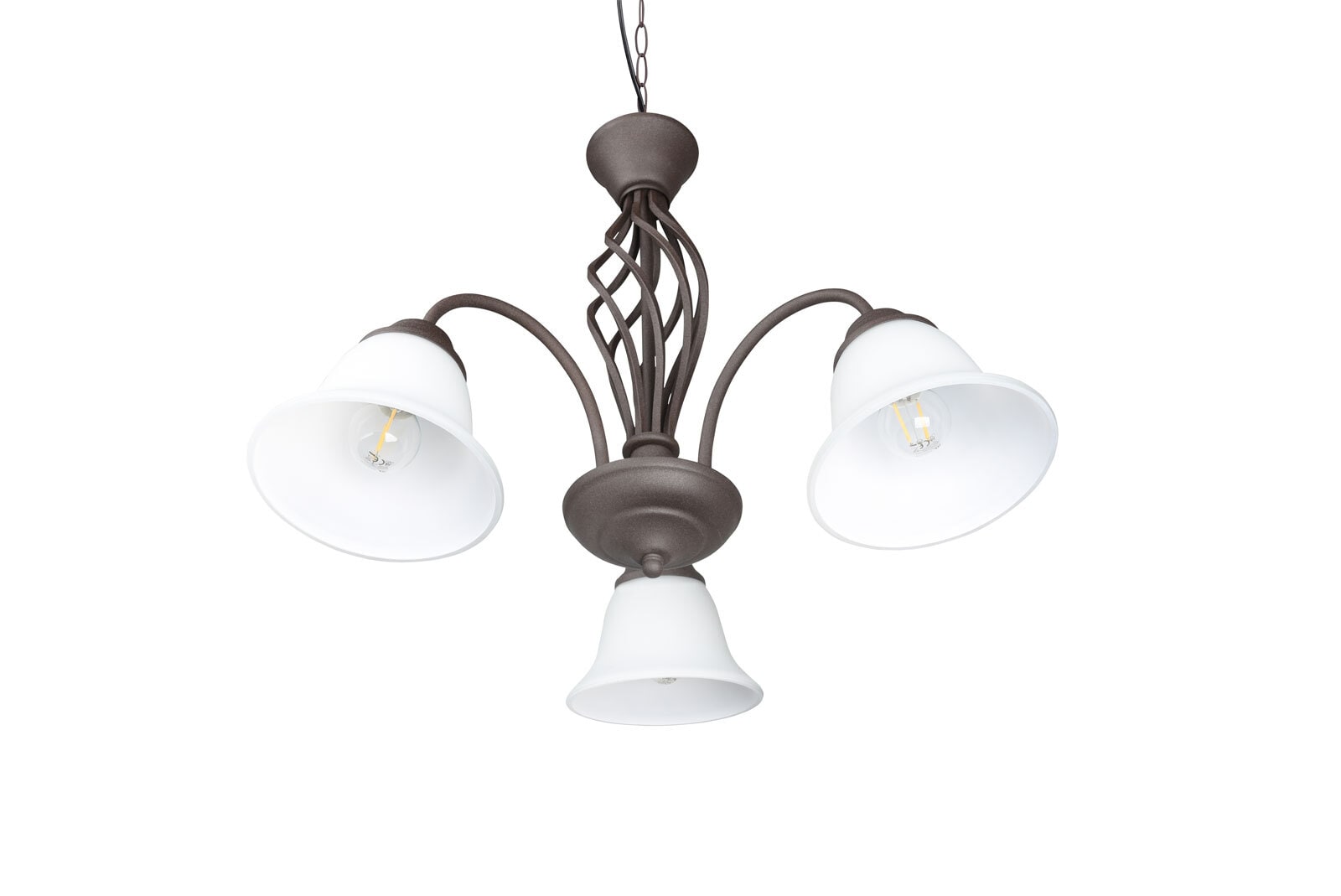 Rustica Krone braun, mehrfarbig, rot, 101000324, D/H: 55/150 cm, Metall