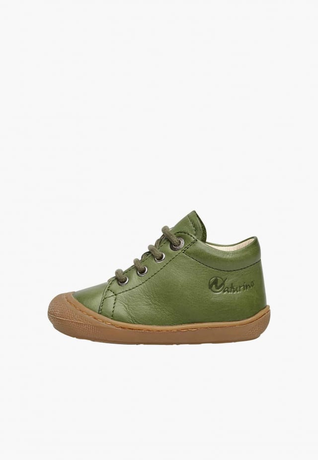 NATURINO COCOONLauflernschuhe aus Nappaleder, Grün