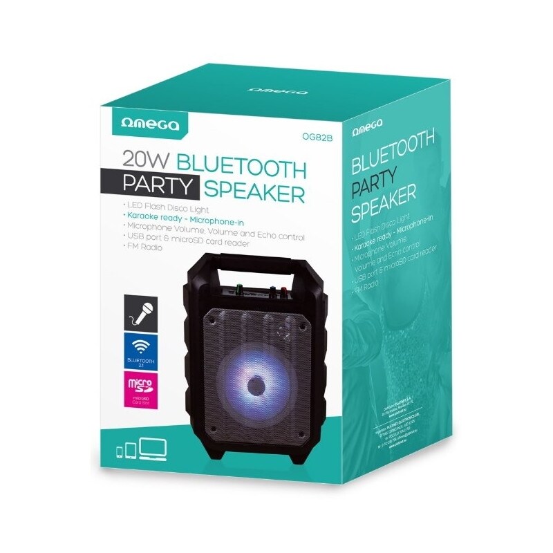 Bluetooth-Lautsprecher mit Karaoke - 3.000 mAh