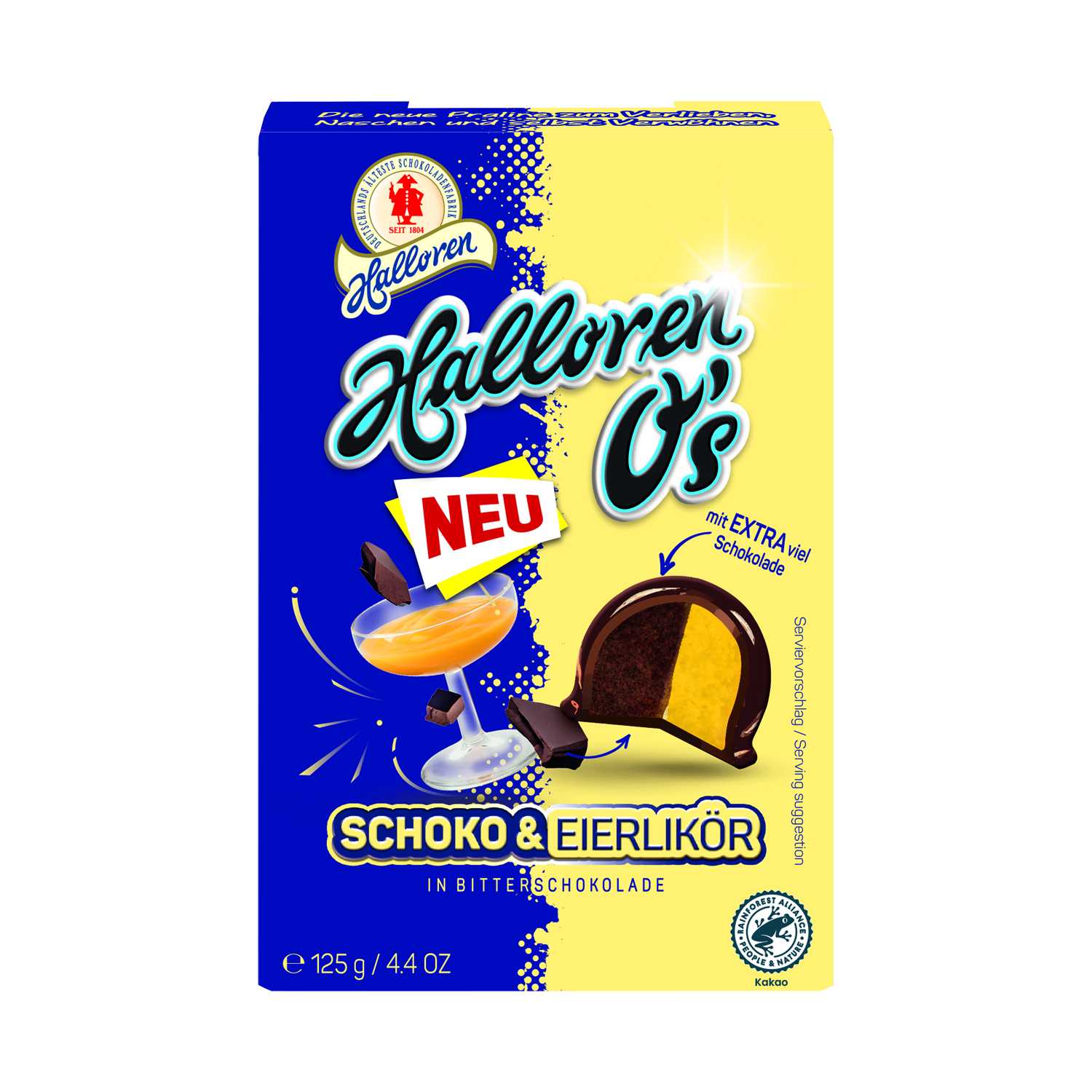 Halloren O´s Schoko-Eierlikör 125g