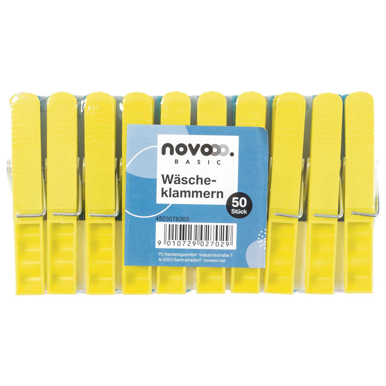 novooo Wäscheklammern 50St. Kunststoff