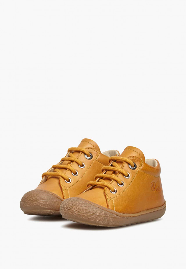 NATURINO COCOONLauflernschuhe aus Nappaleder, Kürbis