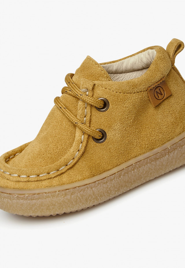 NATURINO KASDENSchuhe aus Veloursleder, Kürbis