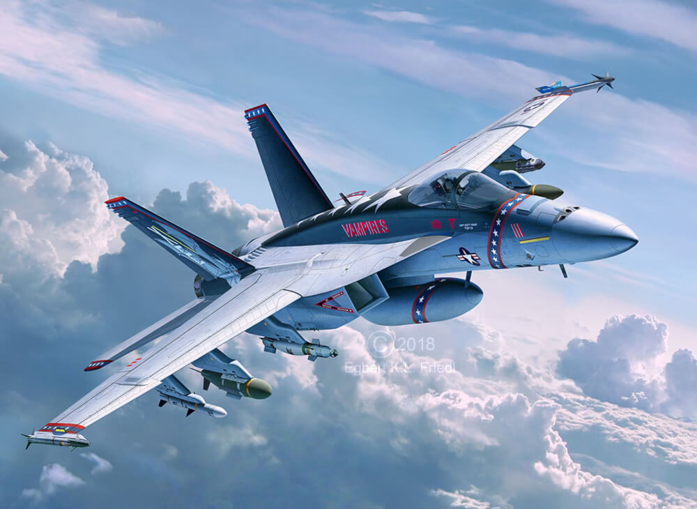 F/A-18E Super Hornet, Revell Modellbausatz