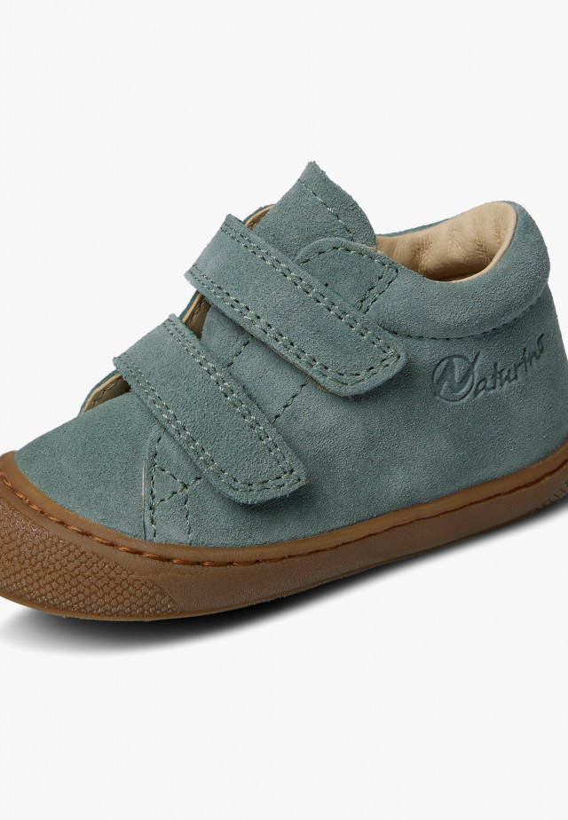 NATURINO COCOON VLLauflernschuhe aus Veloursleder, Salbei