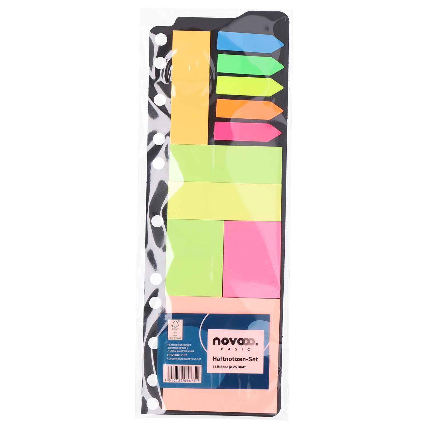 novooo Haftnotizen-Set 25Blatt