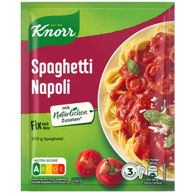 Knorr Fix Spaghetti Napoli, 39g von Knorr