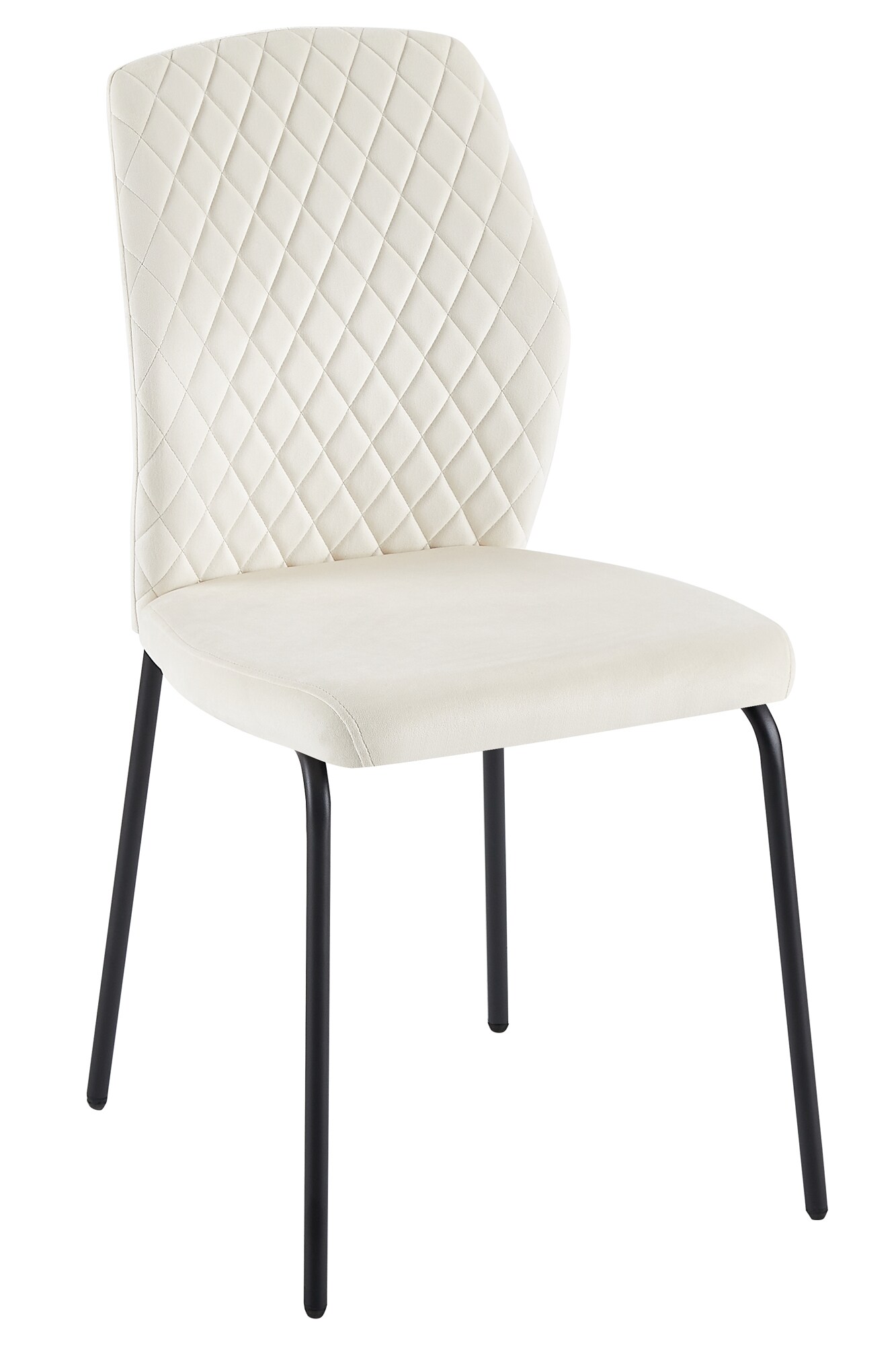 Stuhl 2er Set Beige Polsterstuhl Essstuhl Küchenstuhl Stuhlset Stühle