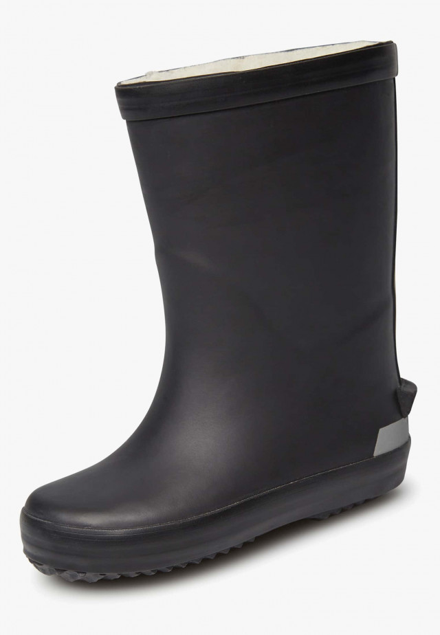 NATURINO RAINBOOT WARM.Regenstiefel, Schwarz