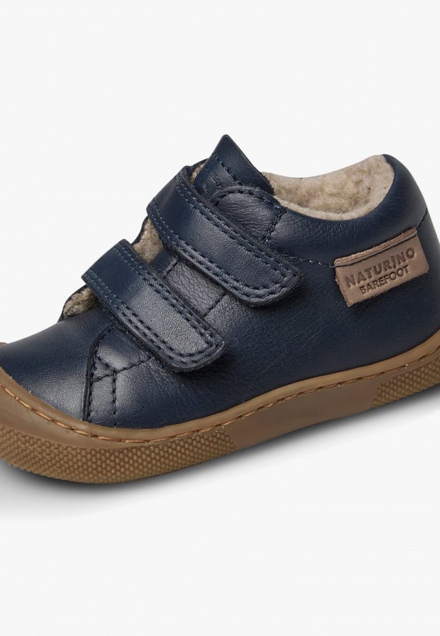 NATURINO AMUR VLBarfußschuhe aus Leder, Marineblau