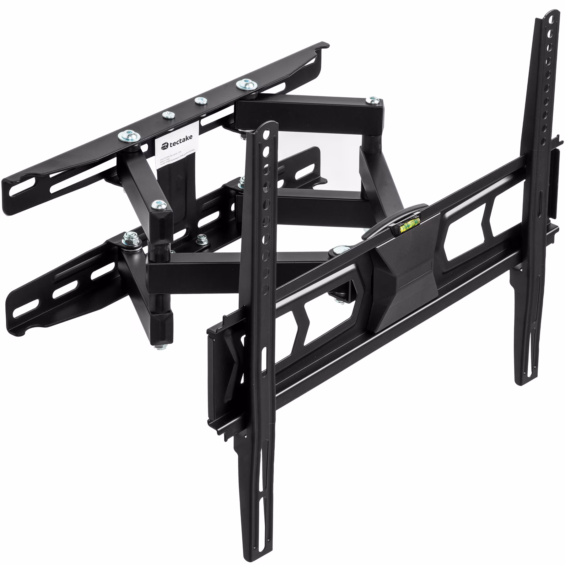 tectake® TV Wandhalterung, für 26 - 75 Zoll (66 - 191 cm), ausziehbar, bis 60 kg