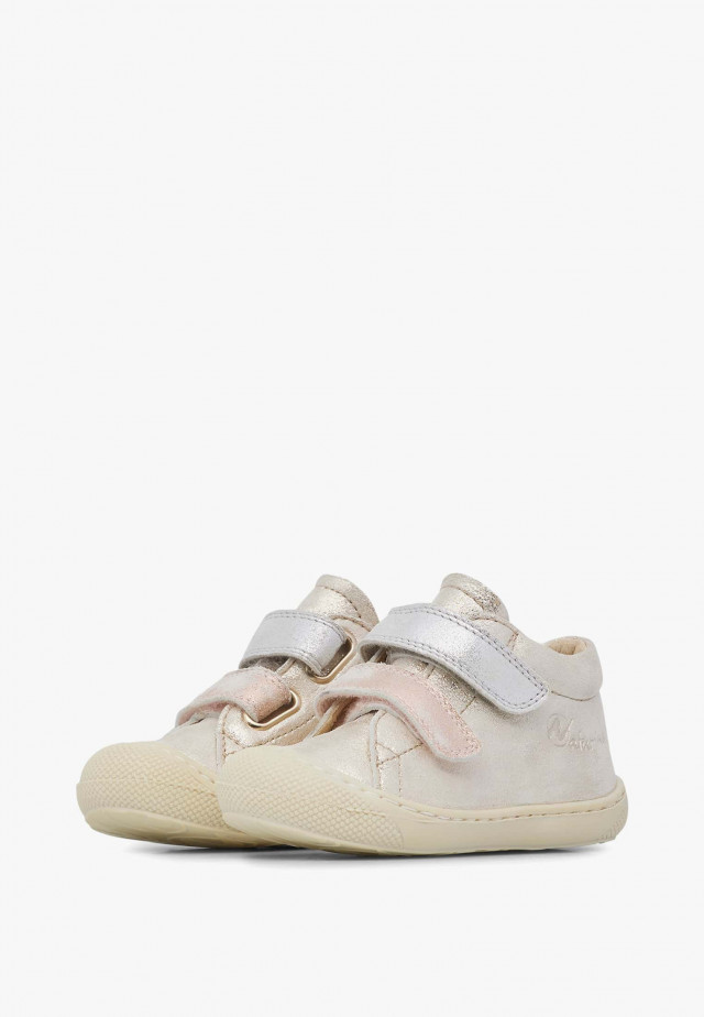 NATURINO CORKEL VLLauflernschuhe aus Platin-Leder, Platin