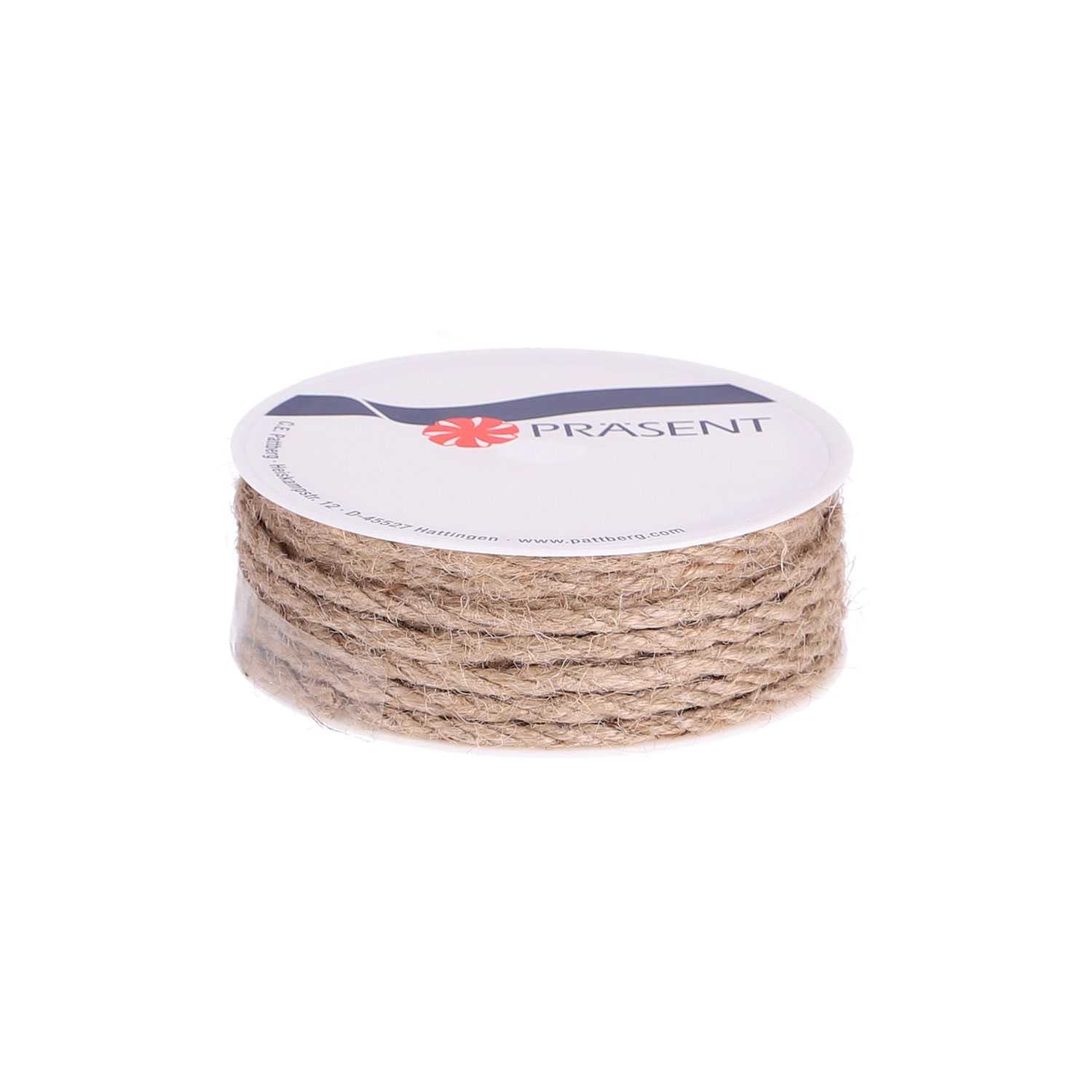 Leinen- und Juteband Schleifenband pastell/natur 5 Farben