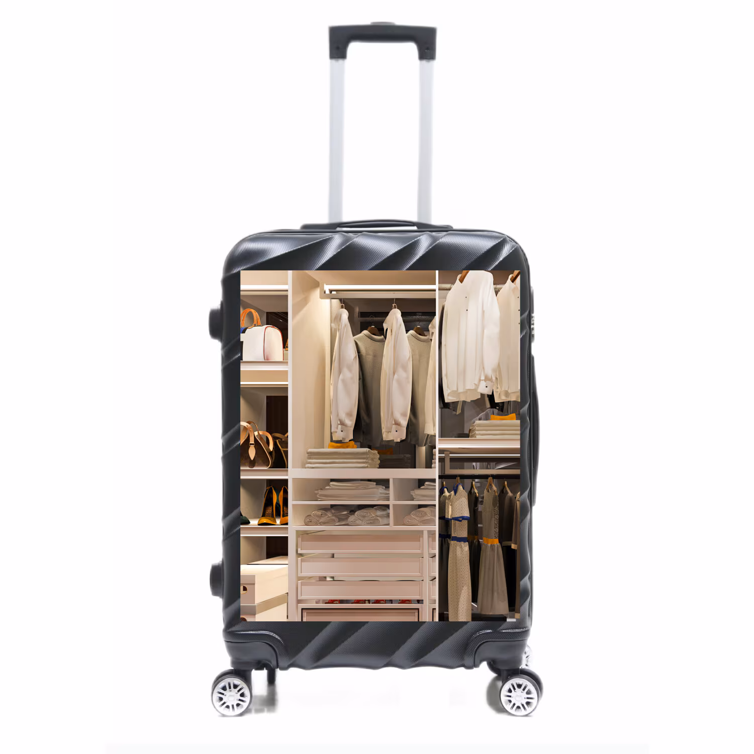 Reisekoffer Koffer 3 tlg Hartschale Trolley Set Kofferset Handgepäck