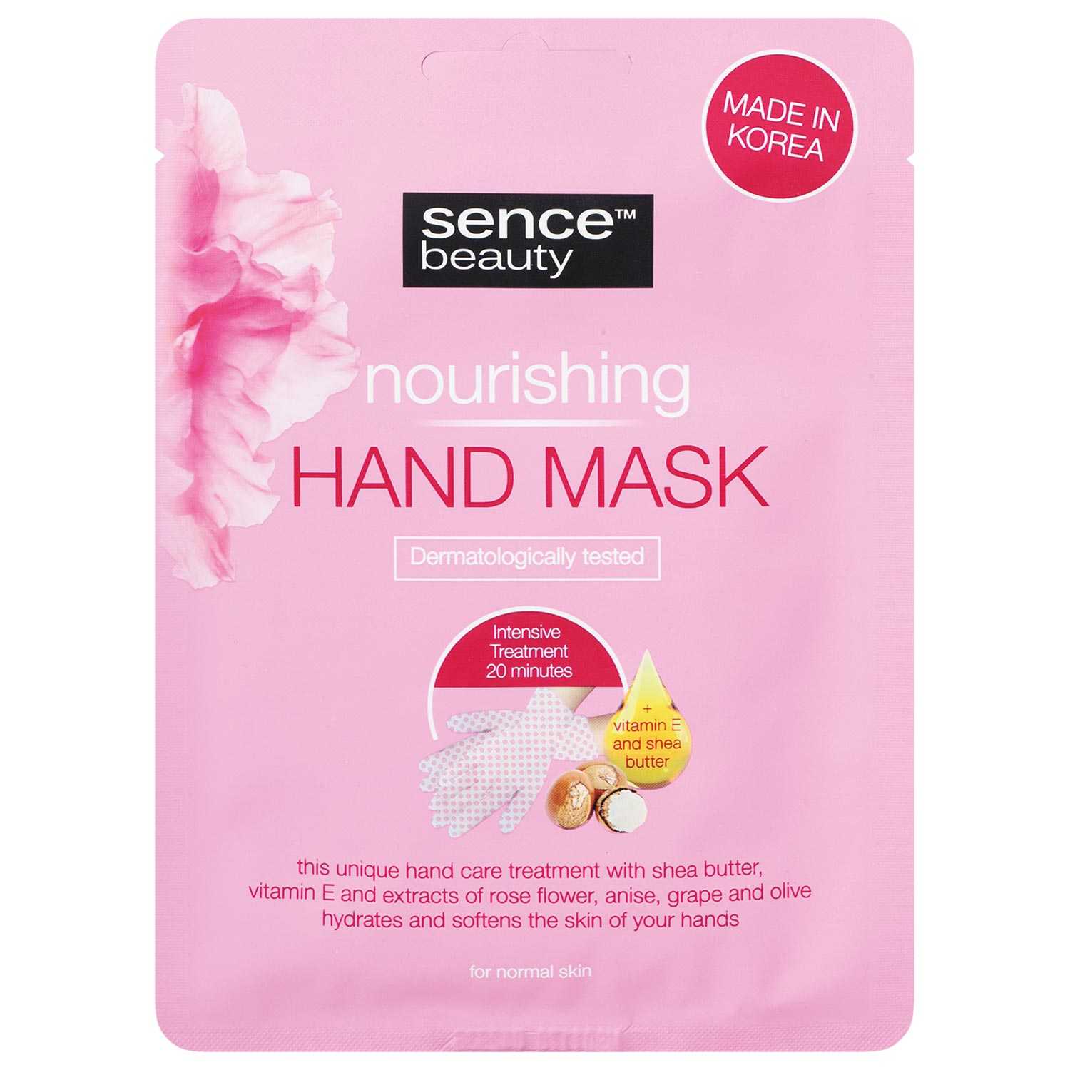 Sence Beauty Pflegende Handmaske mit Feuchtigkeit 18 g