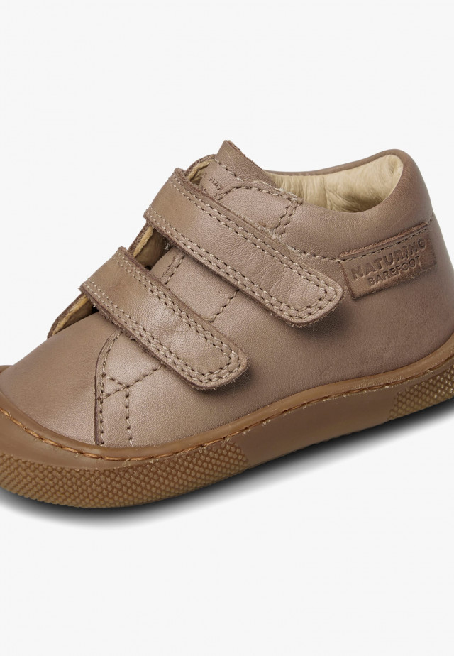 NATURINO AMUR VLBarfußschuhe aus Leder, Taupe