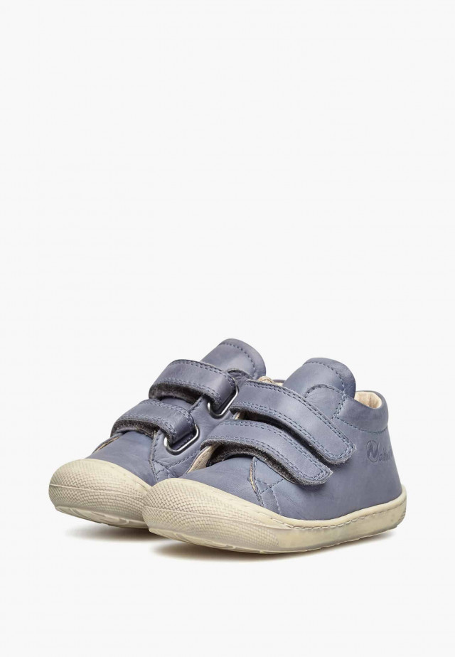NATURINO COCOON VLLauflernschuhe aus Nappaleder, Kobaltblau