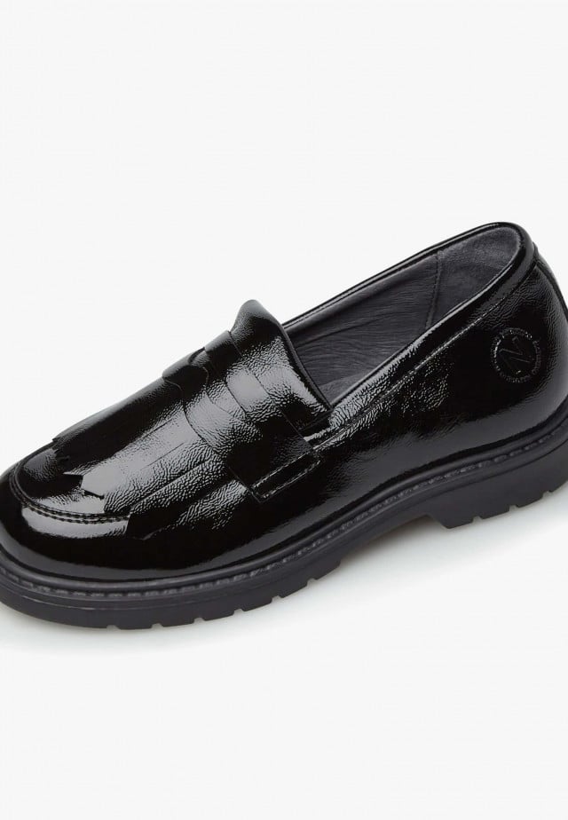 NATURINO BIG BENMokassins aus Leder, Schwarz