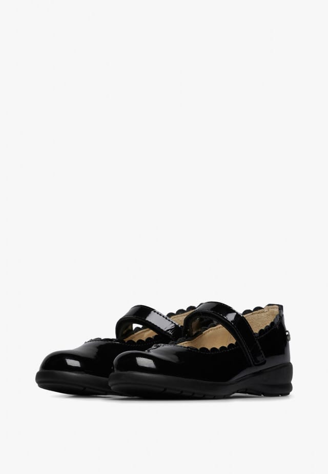 NATURINO JELKIBallerinas aus Lackleder, Schwarz