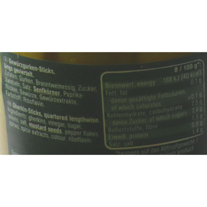 Gurkensticks, 360g von Spreewaldhof