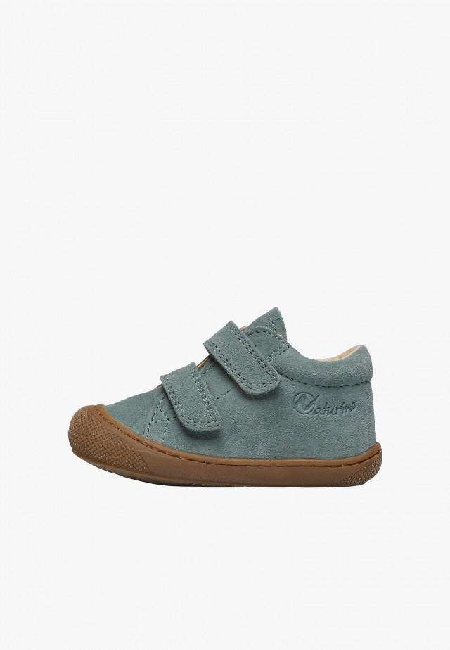 NATURINO COCOON VLLauflernschuhe aus Veloursleder, Salbei