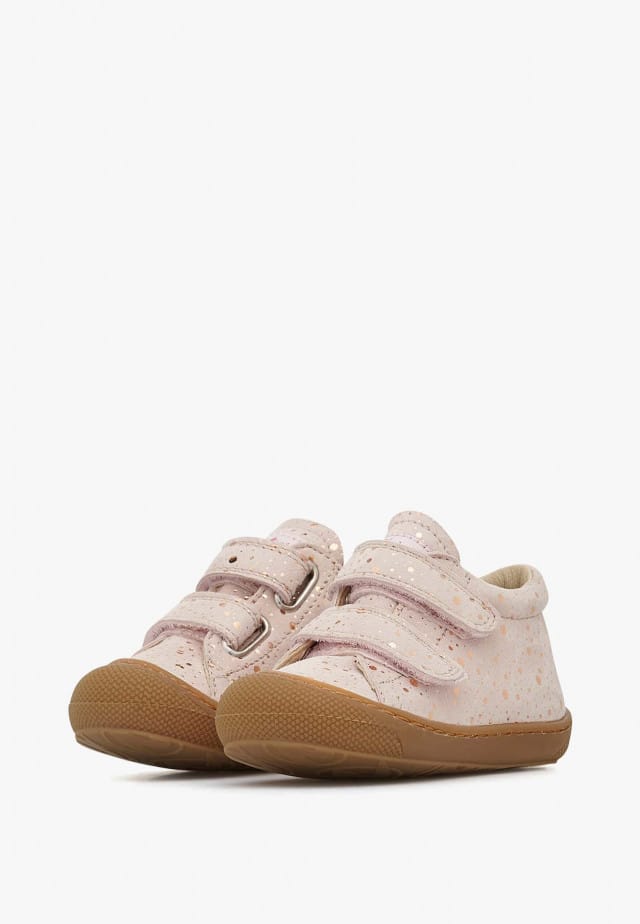 NATURINO COCOON VLLauflernschuhe aus Veloursleder, Rosa