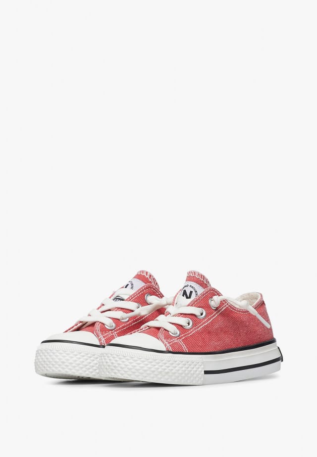 NATURINO AYASY.Sneakers aus Stoff, Rot