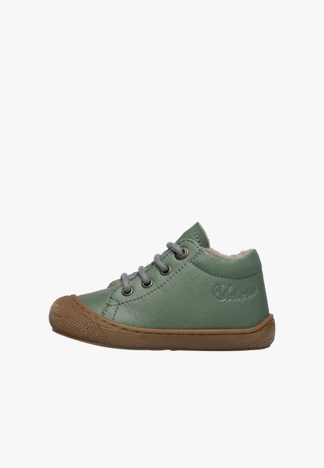 NATURINO COCOONLauflernschuhe mit Wollfutter, Salbei