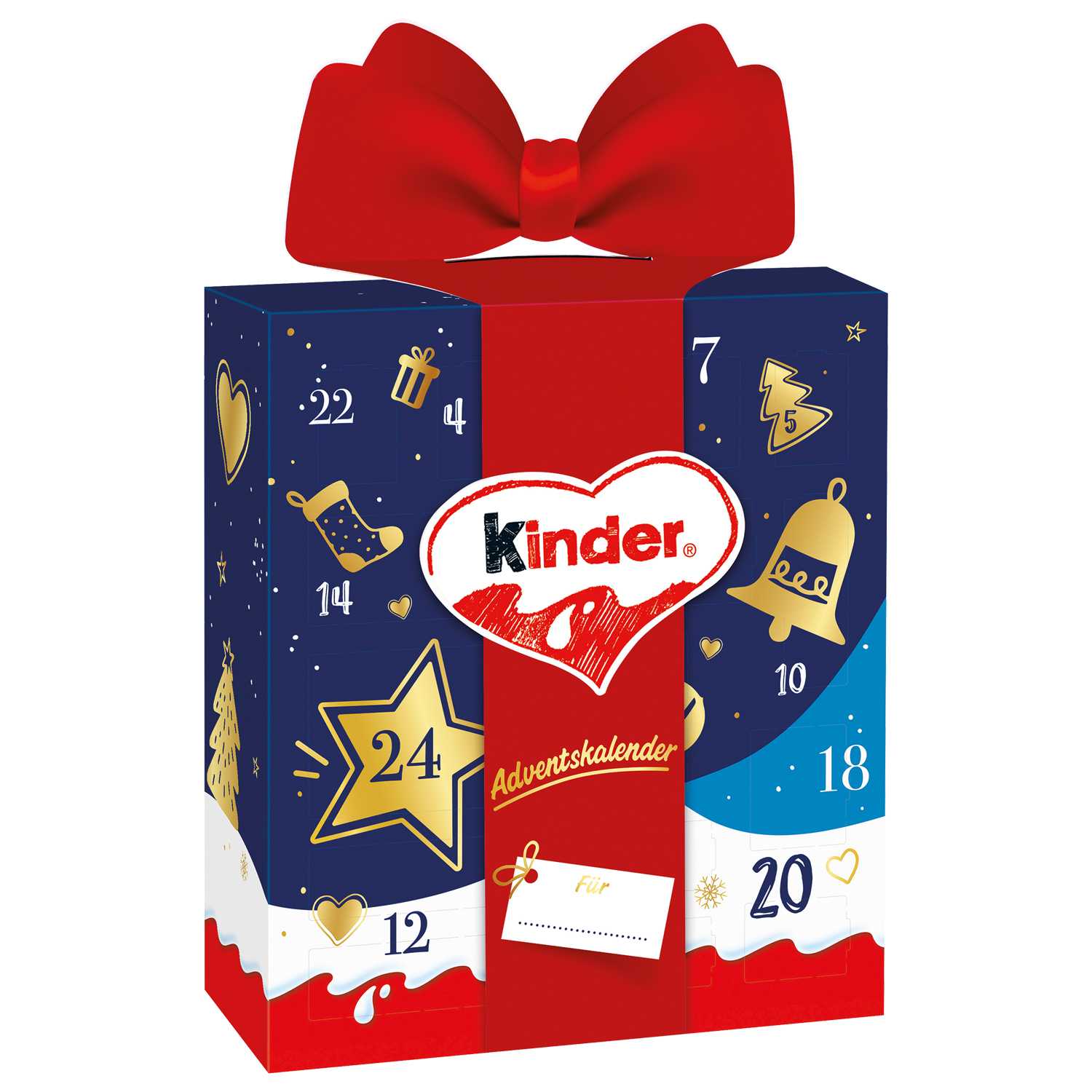 Ferrero Adventskalender Geschenk Kinder Mix 214g