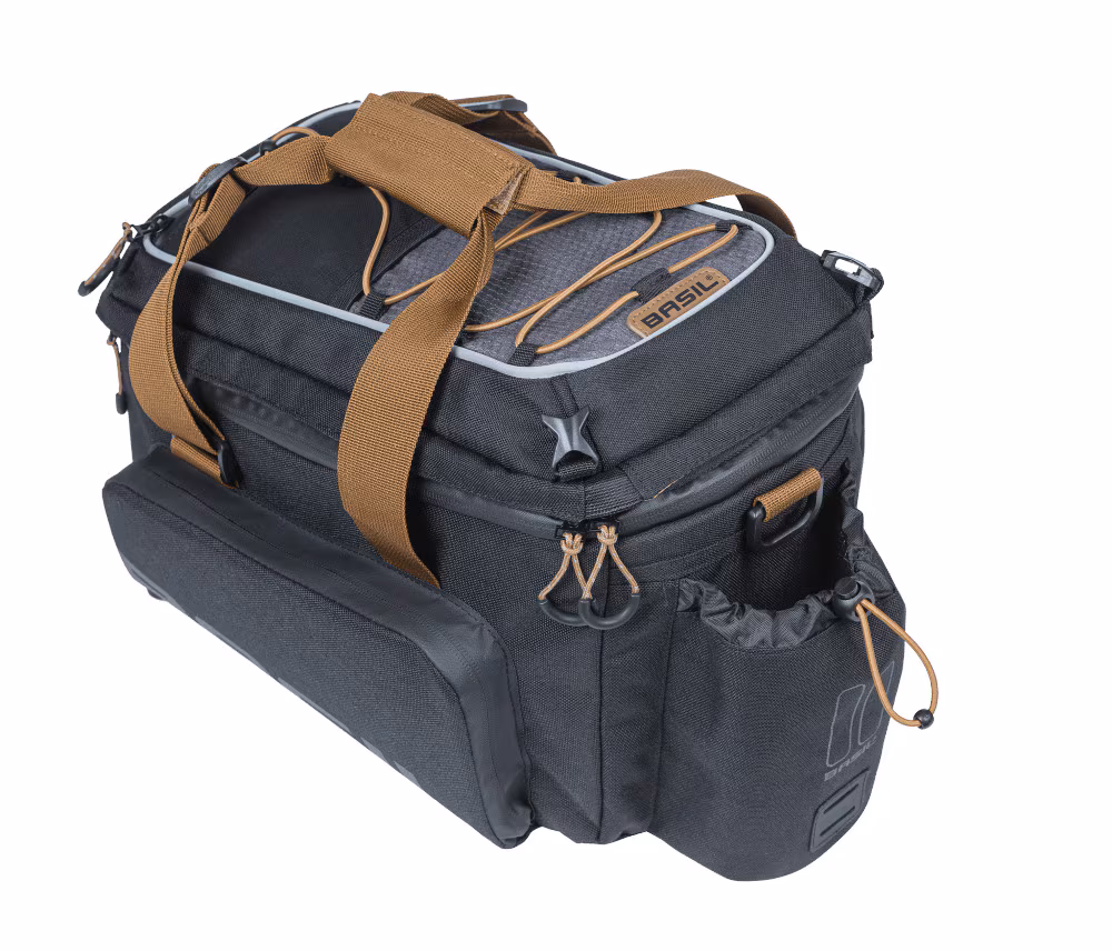 XLC, BASIL Gepäckträger-Tasche Miles MIK XLPro, black slate