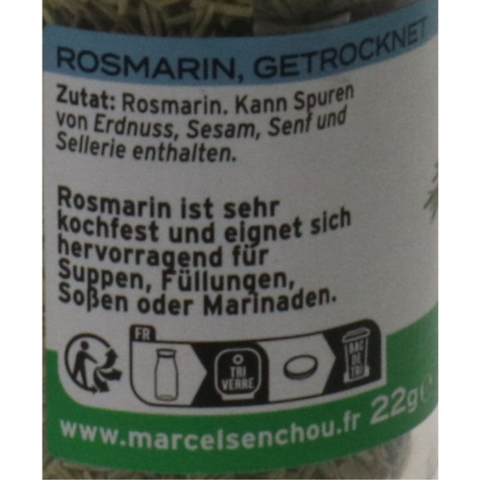 Rosmarin, 22g von Marcel Senchou