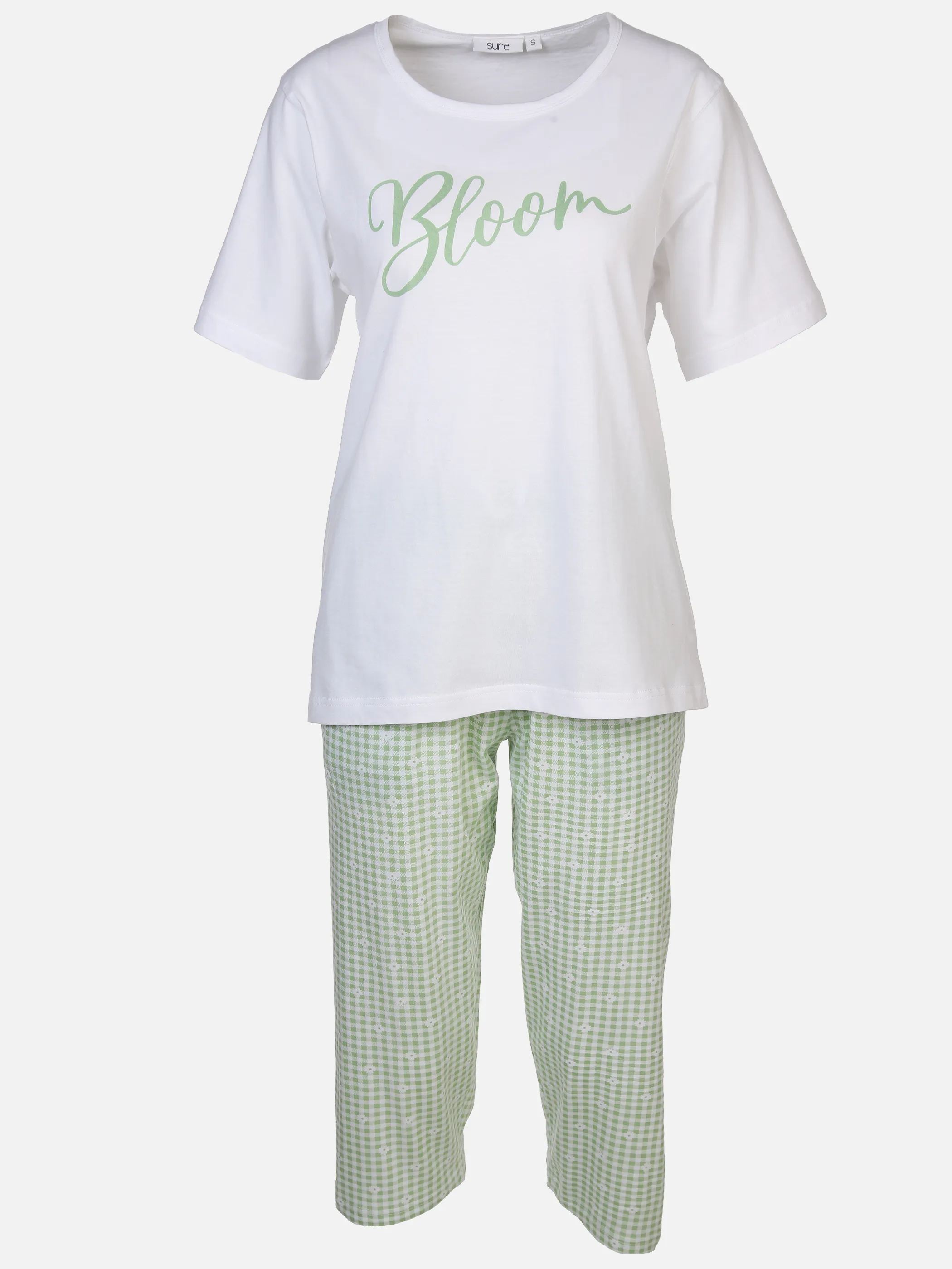 Damen Schlafshorty mit kurzem Arm